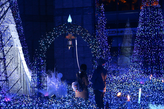 caretta-shiodome-illumination-2016-ring-the-bell-unseen-japan